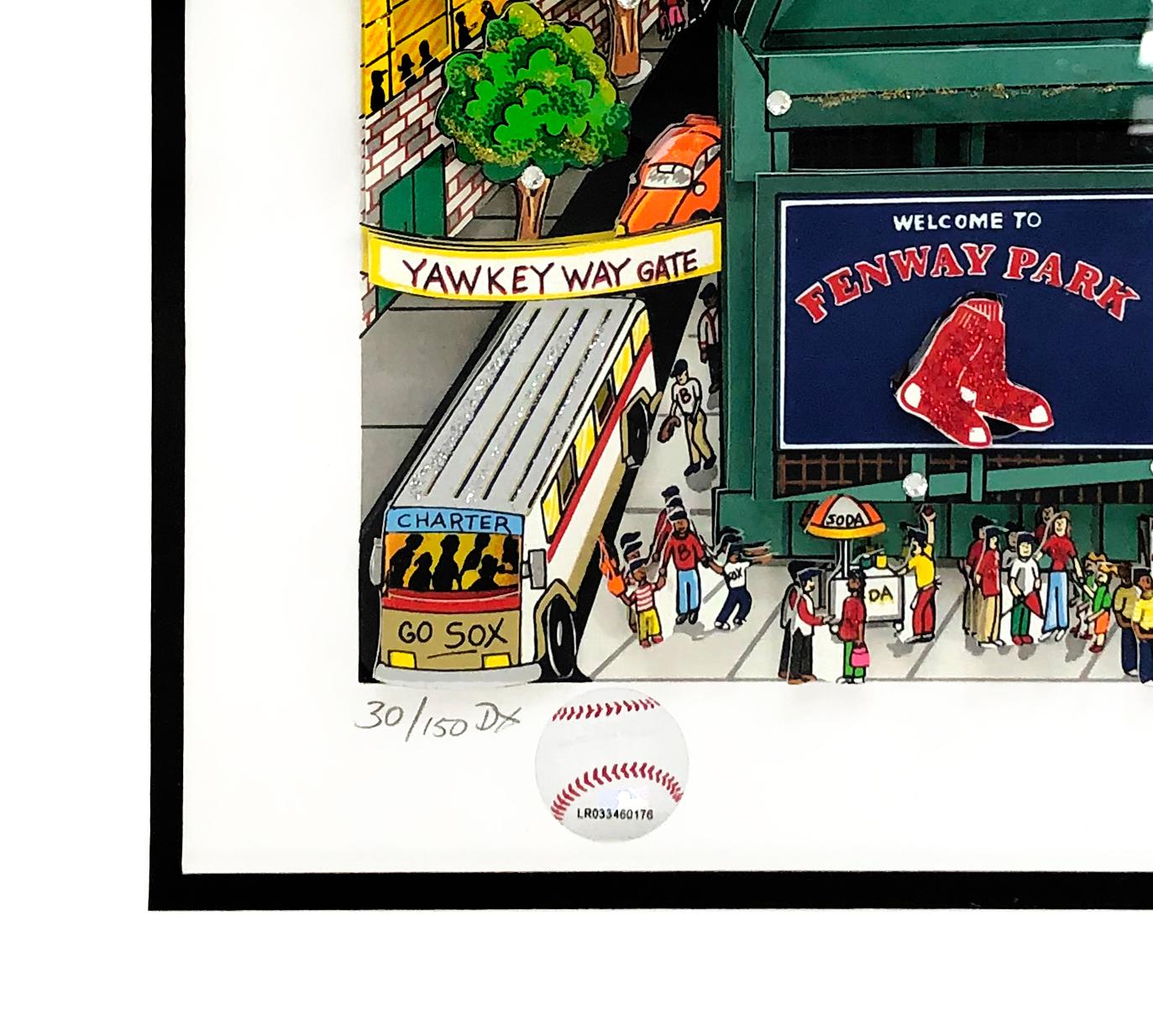 Fenway Park: The Pride of Boston (3D Mixed Media) - Pop Art Mixed Media Art by Charles Fazzino