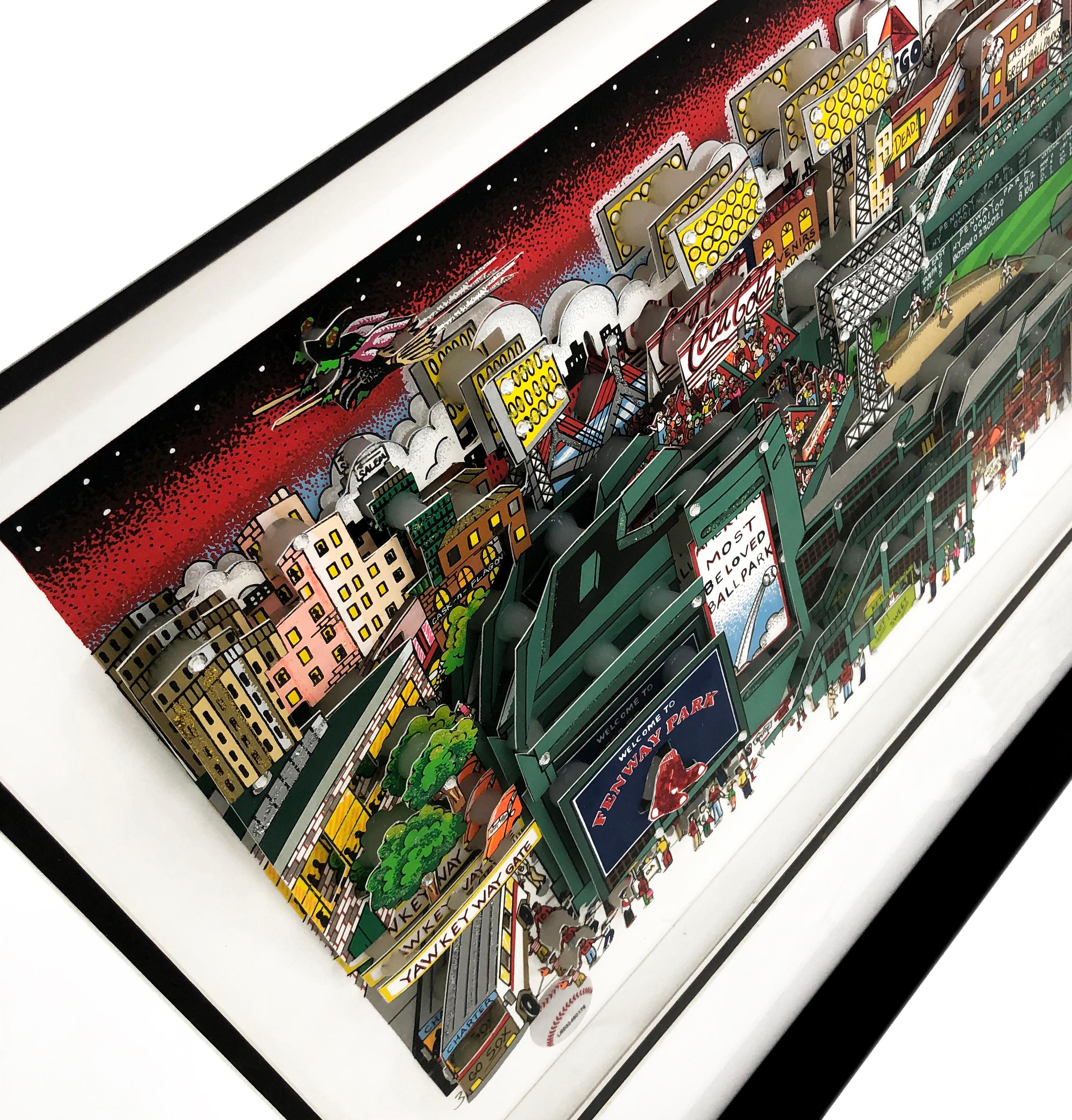Fenway Park: The Pride of Boston (3D Mixed Media) 1