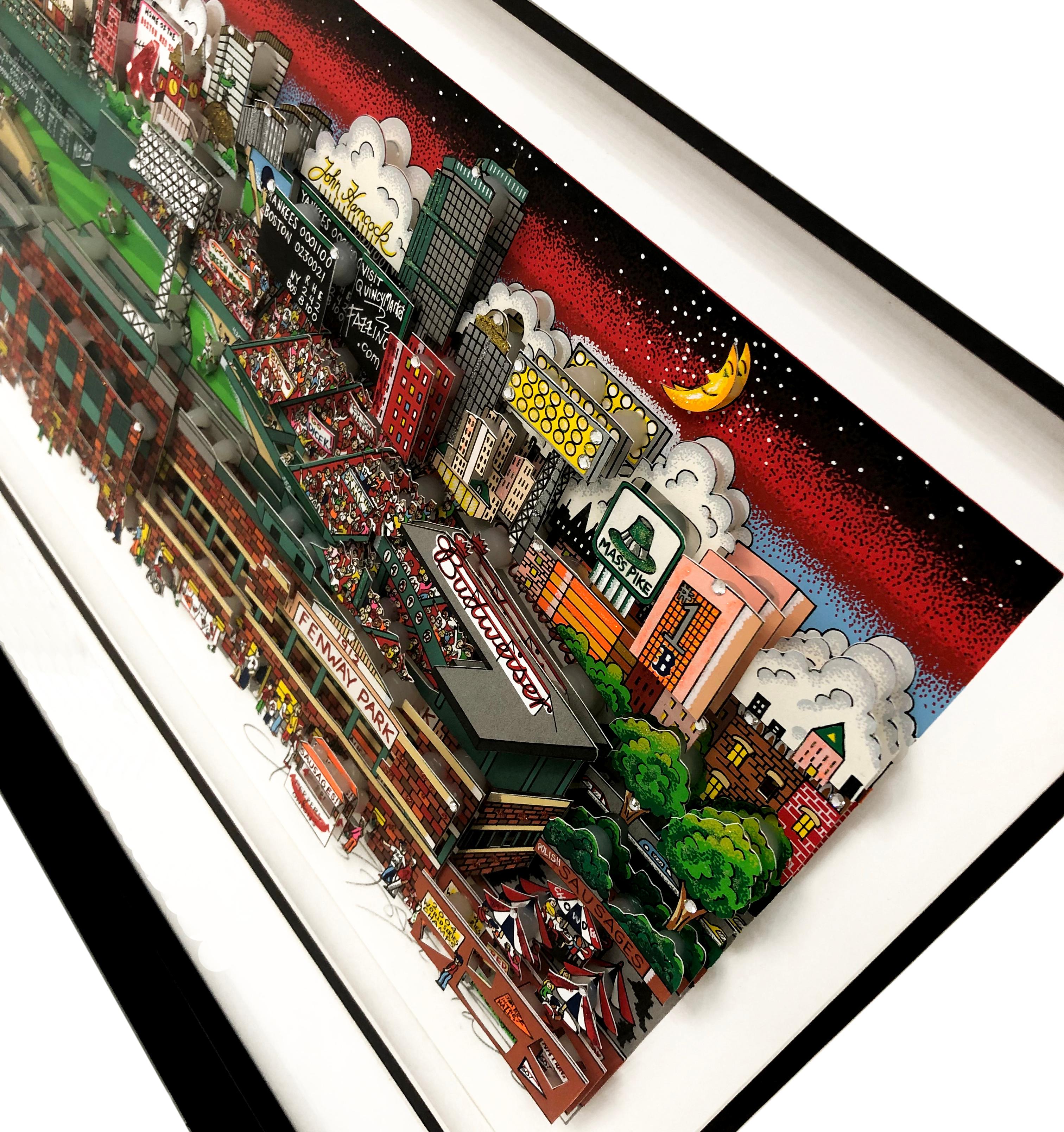 Fenway Park: The Pride of Boston (3D Mixed Media) 2