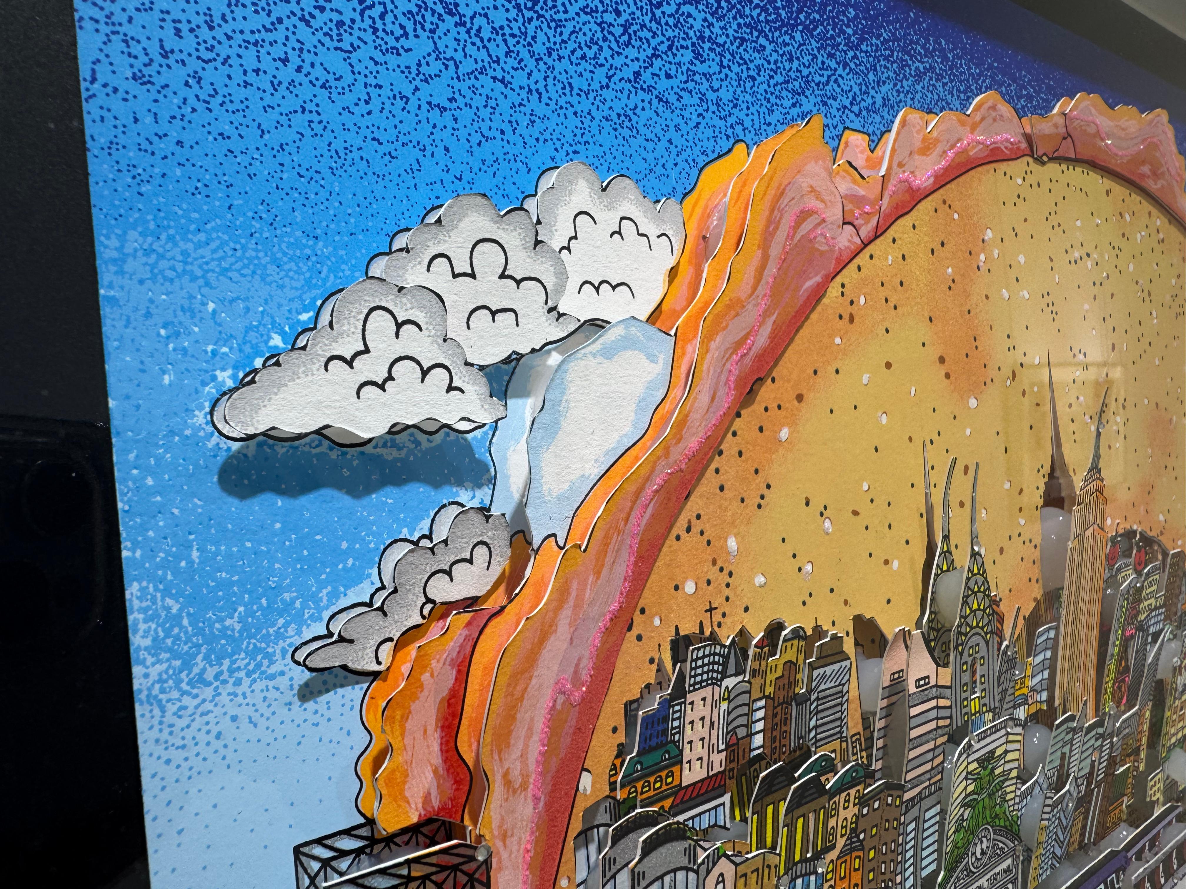 Get a taste of the world in NYC, Charles Fazzino For Sale 12