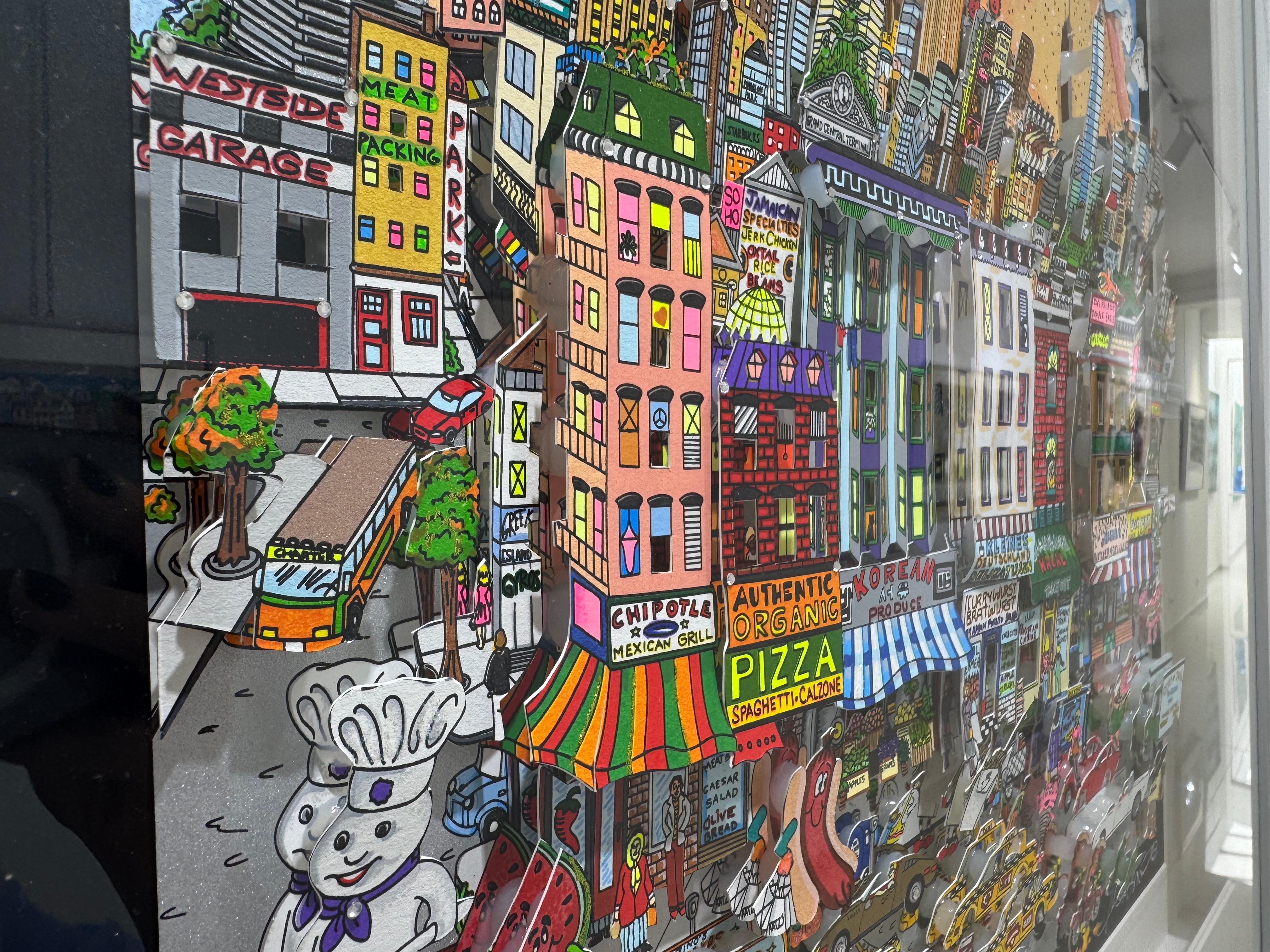 Get a taste of the world in NYC, Charles Fazzino For Sale 13