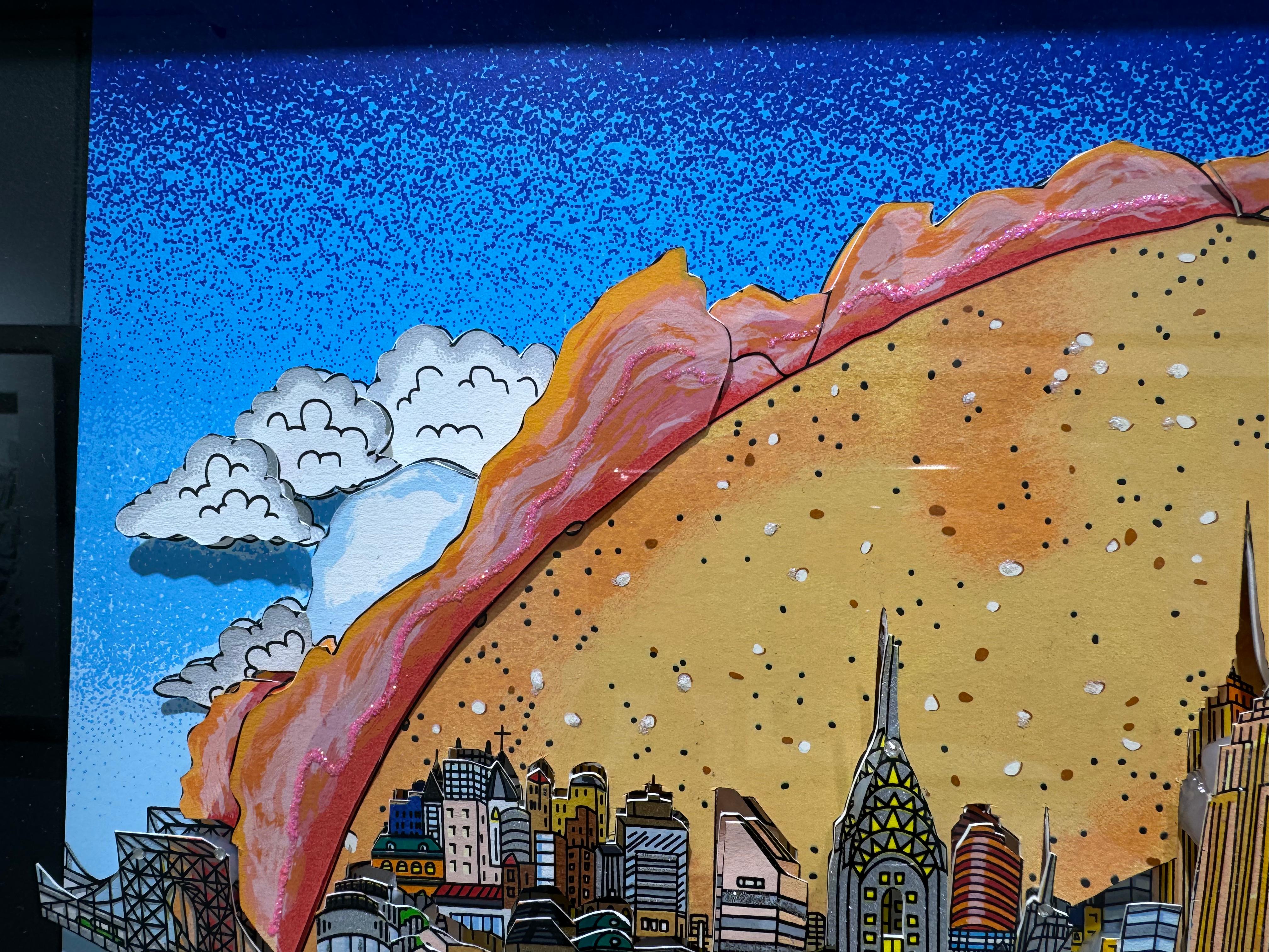 Get a taste of the world in NYC, Charles Fazzino For Sale 2