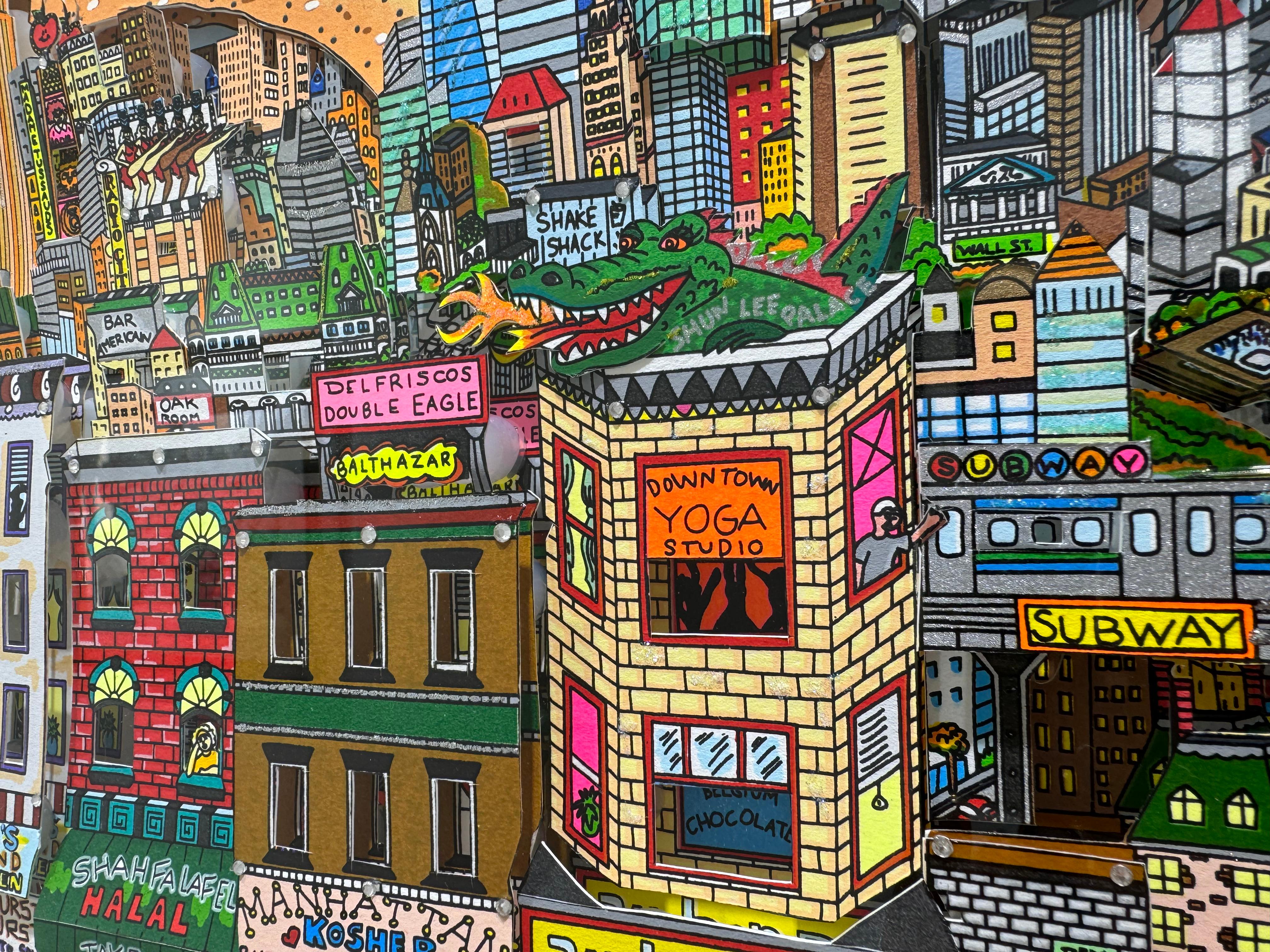 Get a taste of the world in NYC, Charles Fazzino For Sale 6