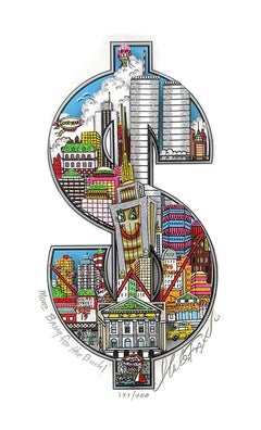 More Bang for the Buck! (signed 3D mixed media serigraph)