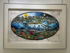 Our oceans, the tides of life, Charles Fazzino