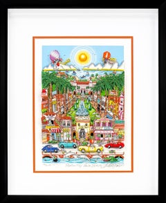 Perfectly Palm Beach (signed 3D mixed media serigraph)