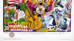 Ricordando Elvis (serigrafia 3D a tecnica mista firmata)