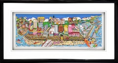 That Weekend At The Jersey Shore (large 3D mixed media serigraph)