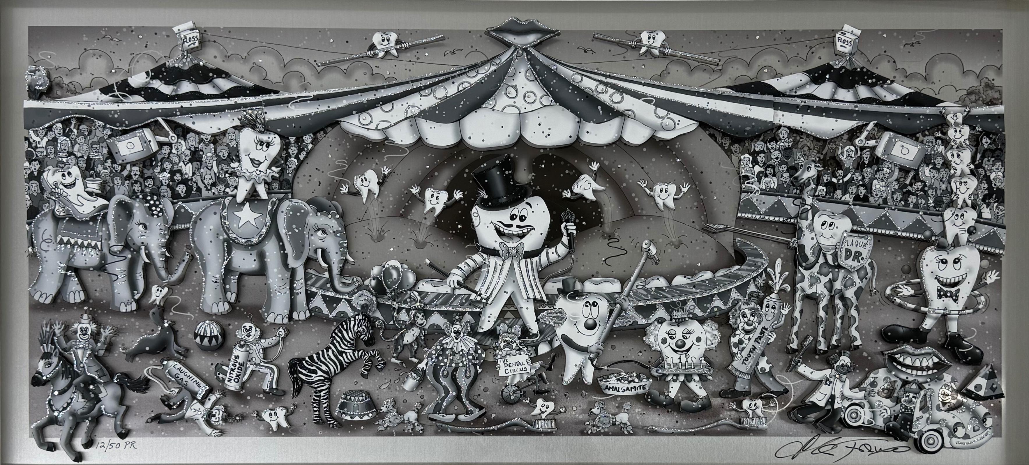 The dental circus, Charles Fazzino For Sale 11