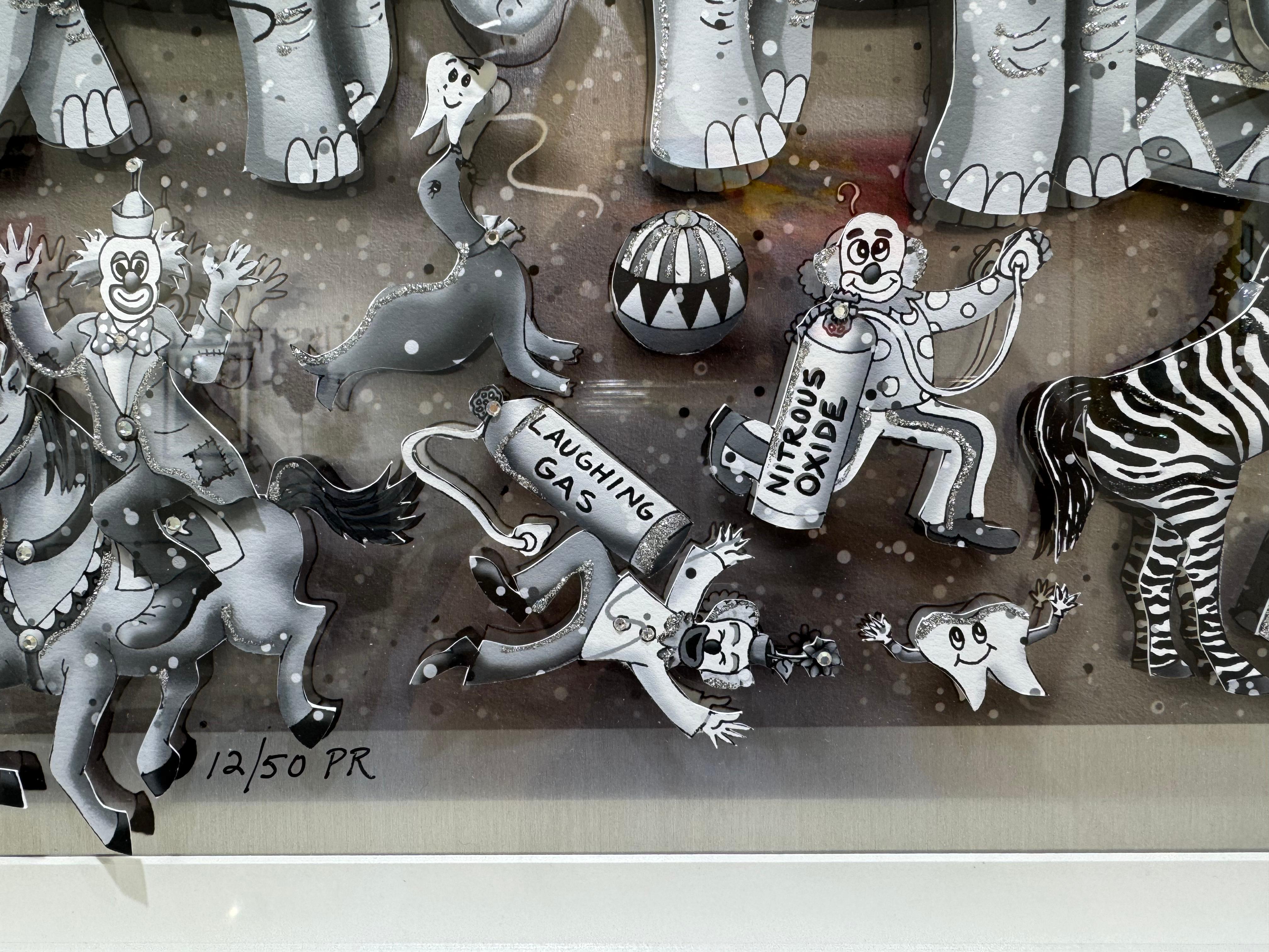 The dental circus, Charles Fazzino For Sale 4
