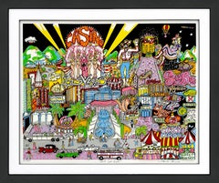 Viva Las Vegas! (framed, hand signed 3D mixed media serigraph)