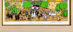 Wedding In Jerusalem (signed 3D mixed media serigraph)