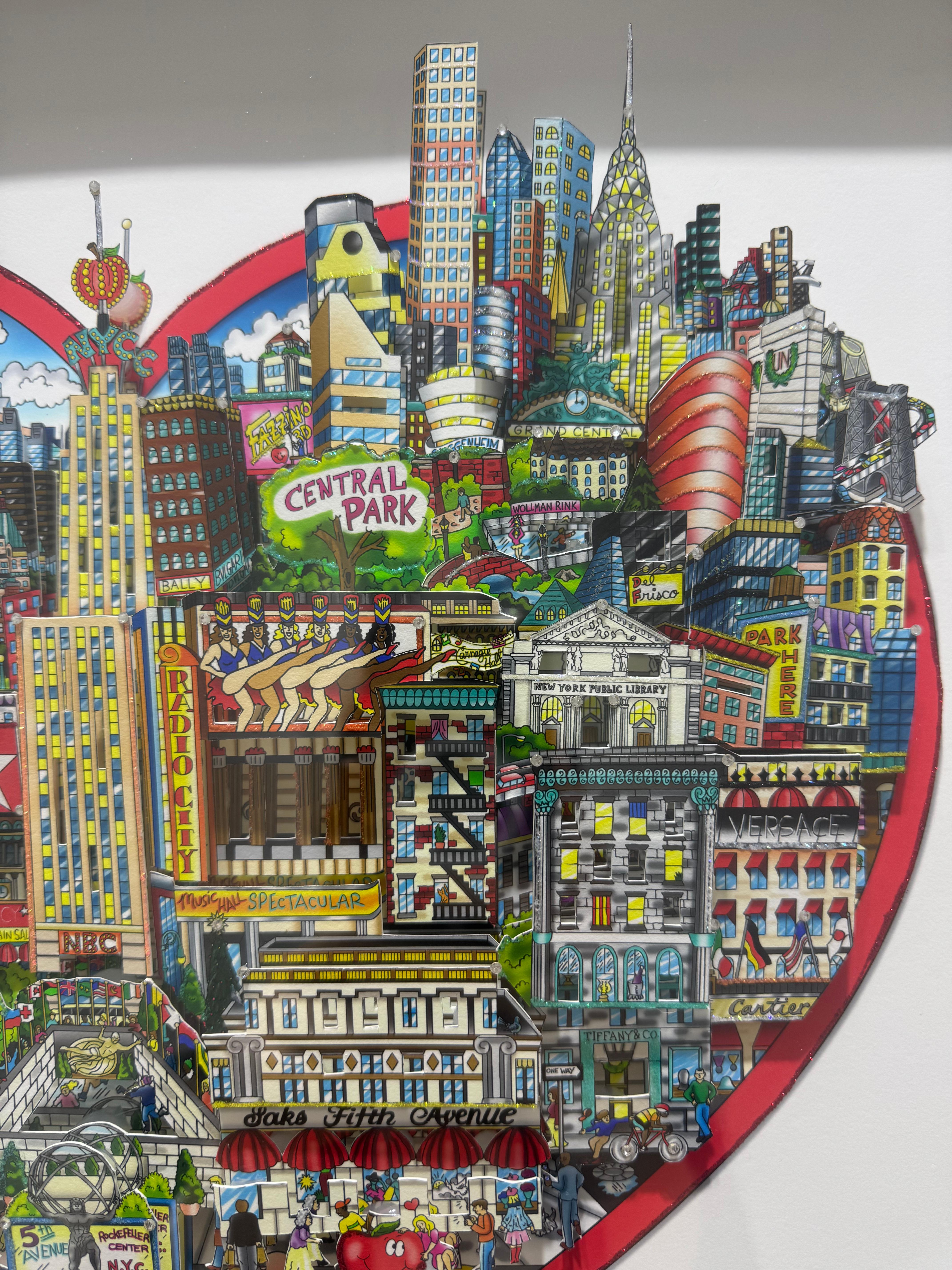 You're are in the heart of Manhattan, Charles Fazzino For Sale 3