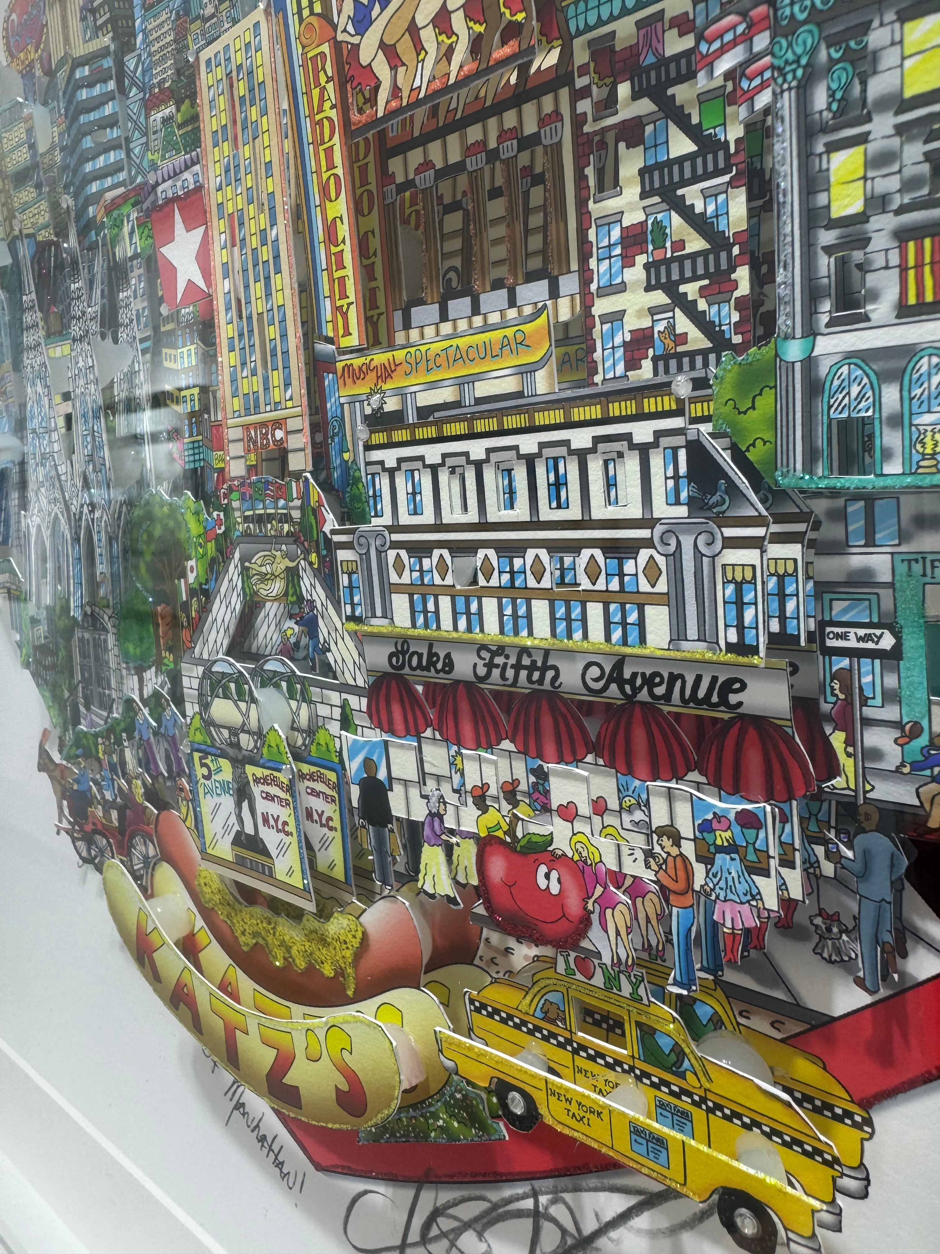 You're are in the heart of Manhattan, Charles Fazzino For Sale 5