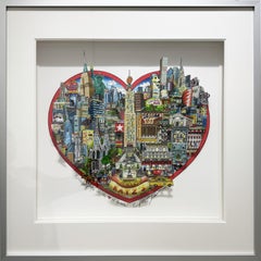 You're are in the heart of Manhattan, Charles Fazzino