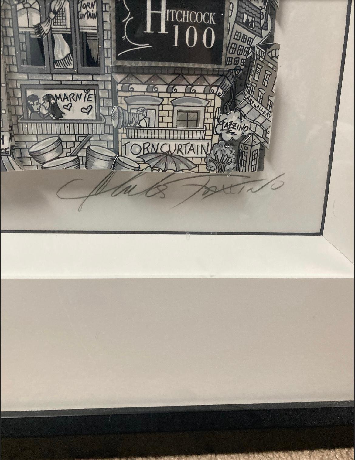 This is an original Charles Fazzino 3D picture with drawing on the back. It’s a trail proof edition. Picture is is great shape. Measures 34x26

Other edition types have included, but are not limited to, Artist Editions (AE), Artist Edition Deluxes
