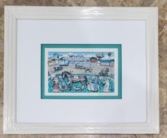 Charles Fazzino, 'Lifes A Horse Race', Hand Signed & Numbered, Framed 3D Art
