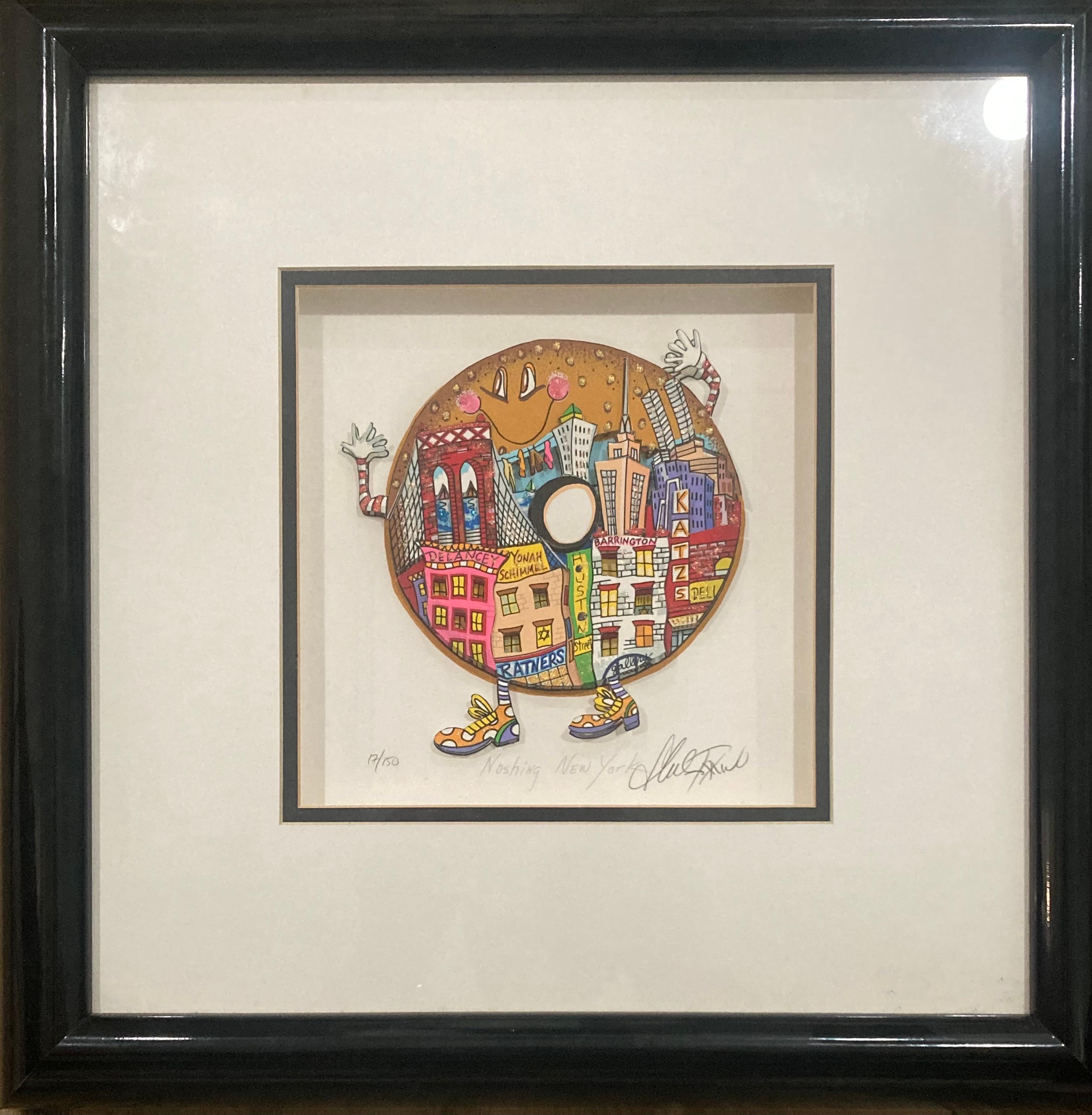 Nashing New York – Print von Charles Fazzino