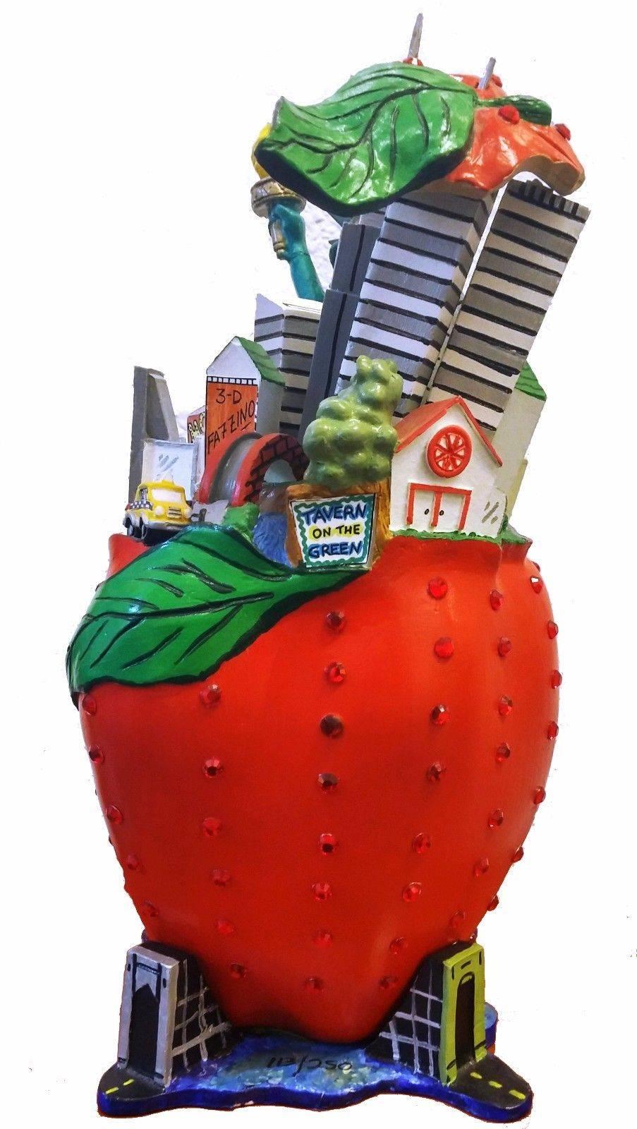 BIG APPLE (SCULPTURE) - Sculpture by Charles Fazzino
