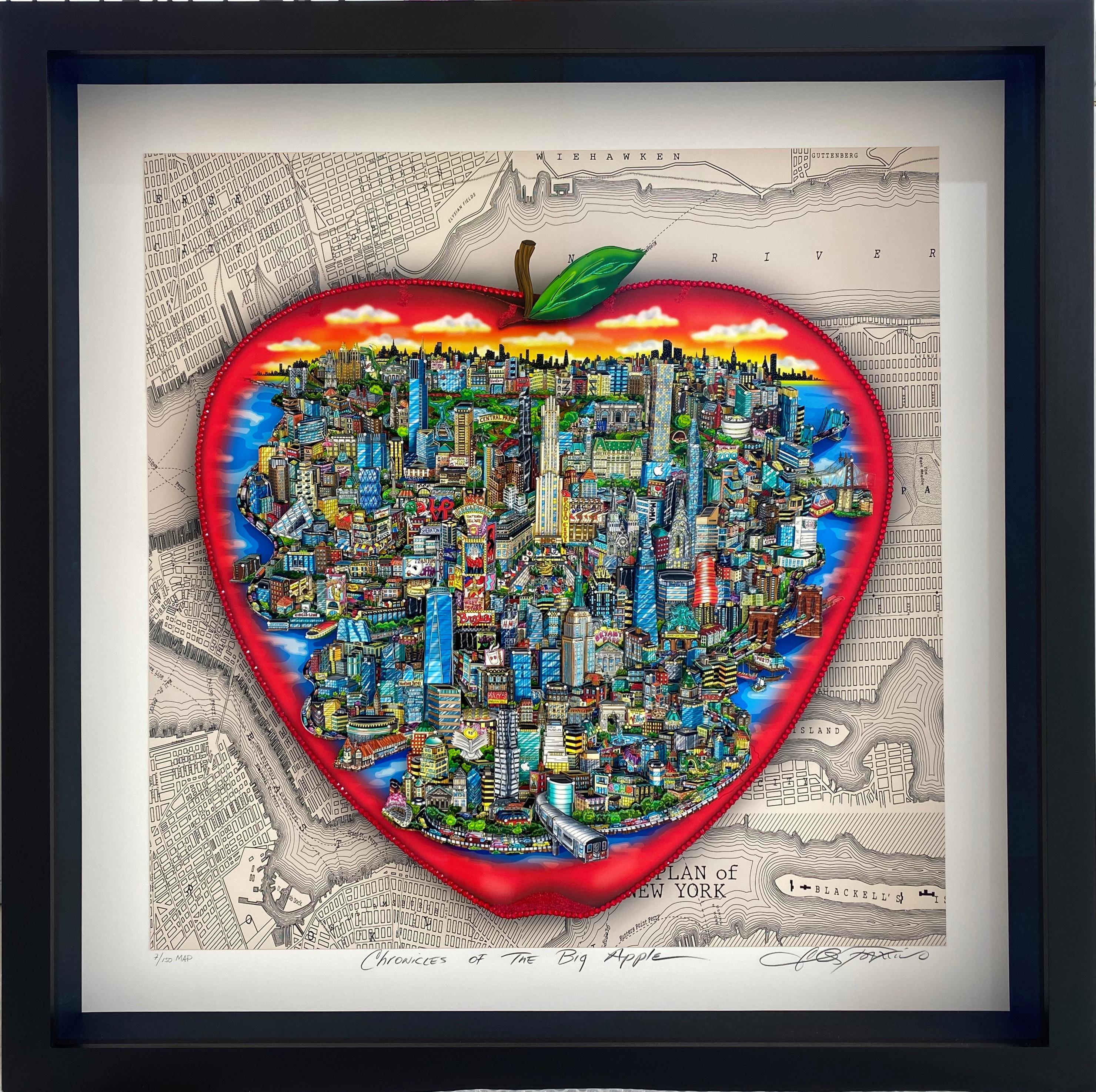 Crónicas de la Gran Manzana - Sculpture de Charles Fazzino