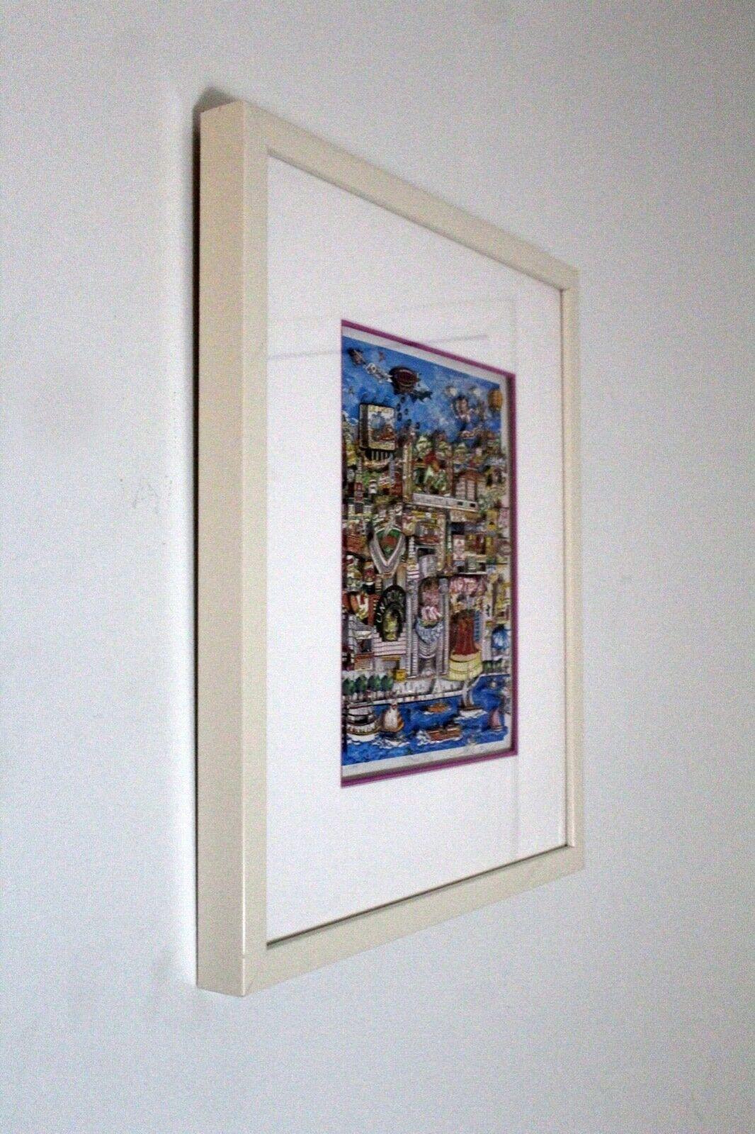 Charles Fazzino The Motown Contemporary 3D Serigraph Signed 133/475 Framed In Good Condition In Keego Harbor, MI