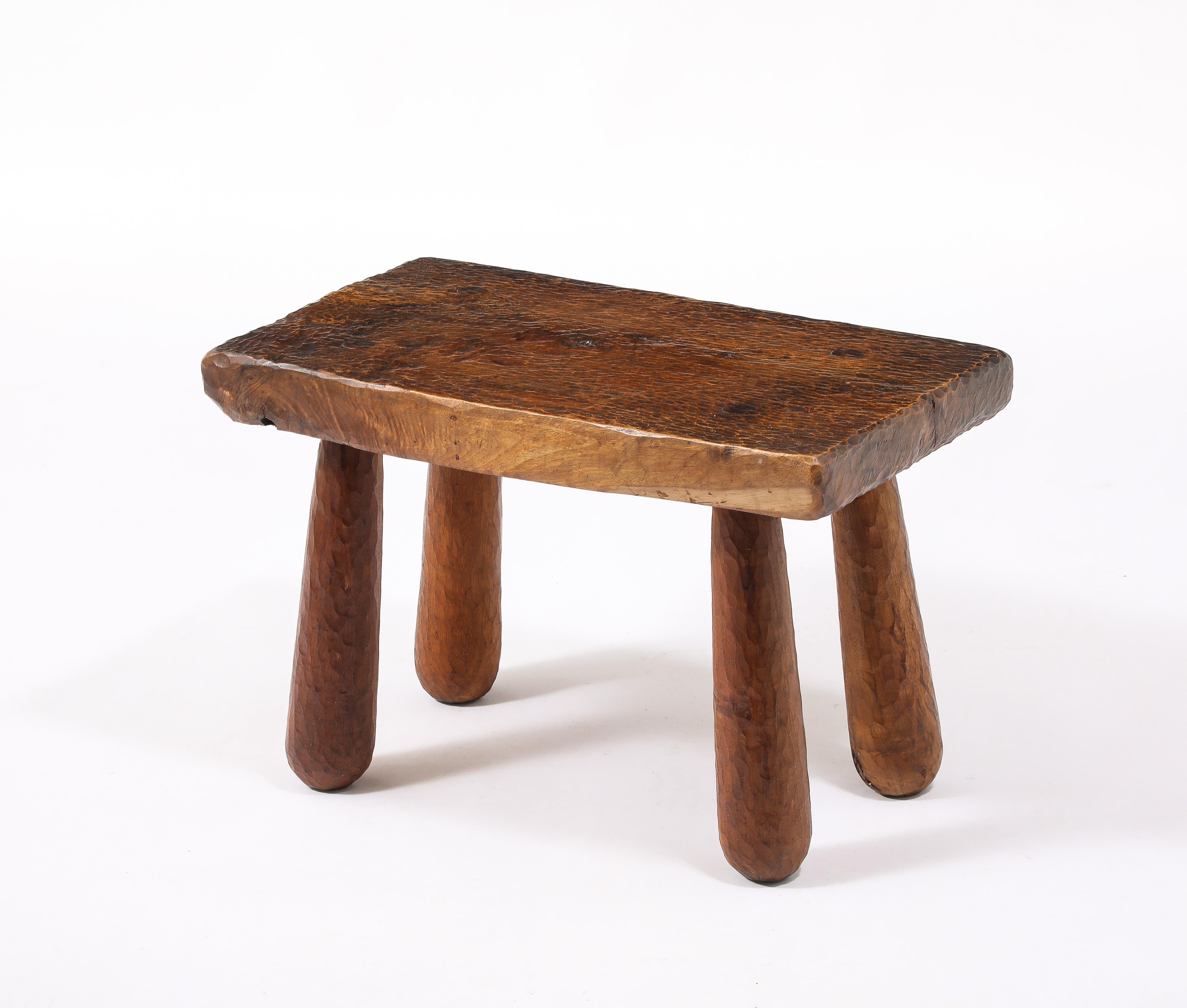 French Charles Flandres End Table, France 1940's For Sale