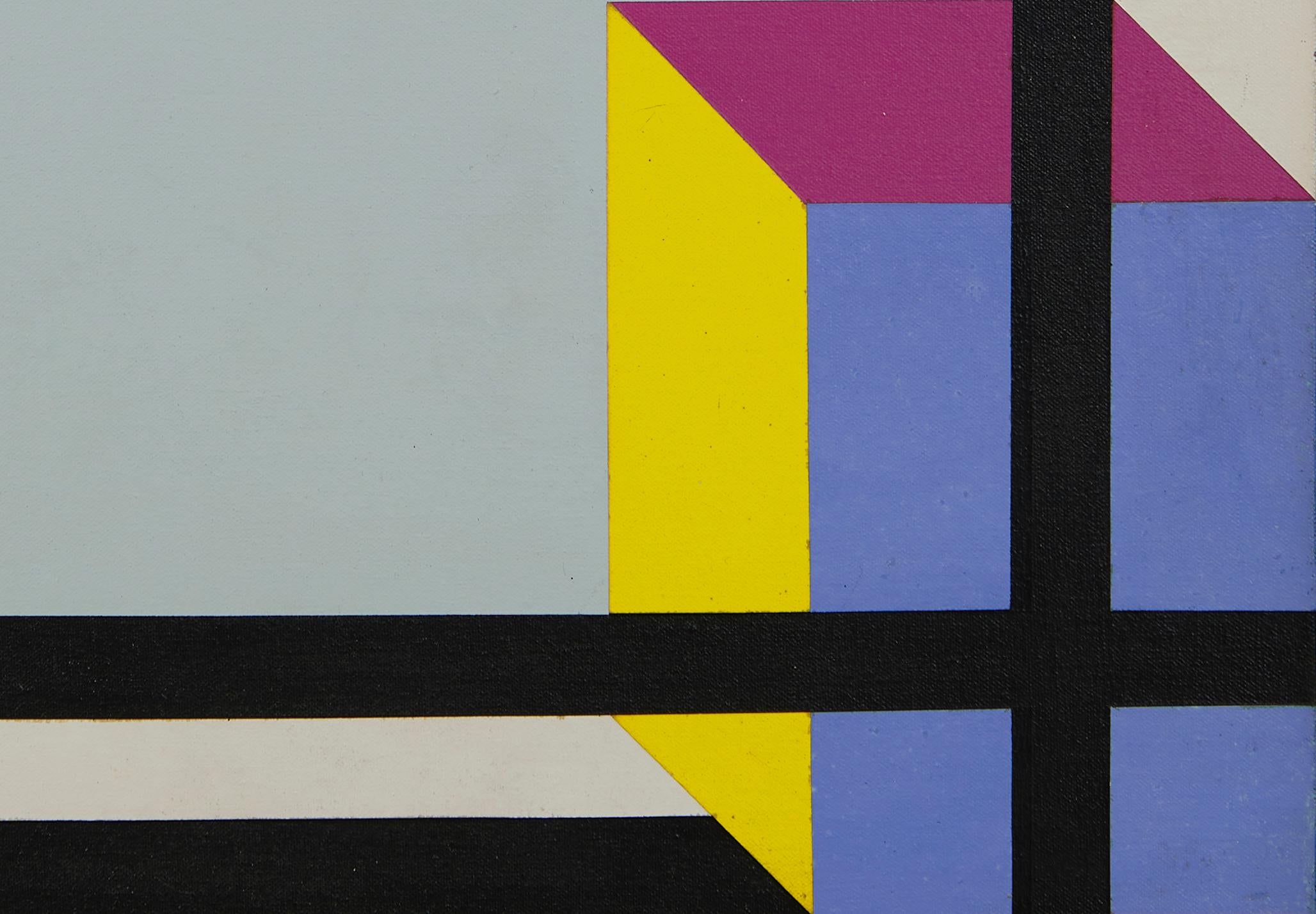 Charles Fodor (American, 20th Century)
Composite #6, 1969
Oil on canvas
Signed, dated and titled verso
27.5 x 20 inches
29 x 21.5 inches, framed