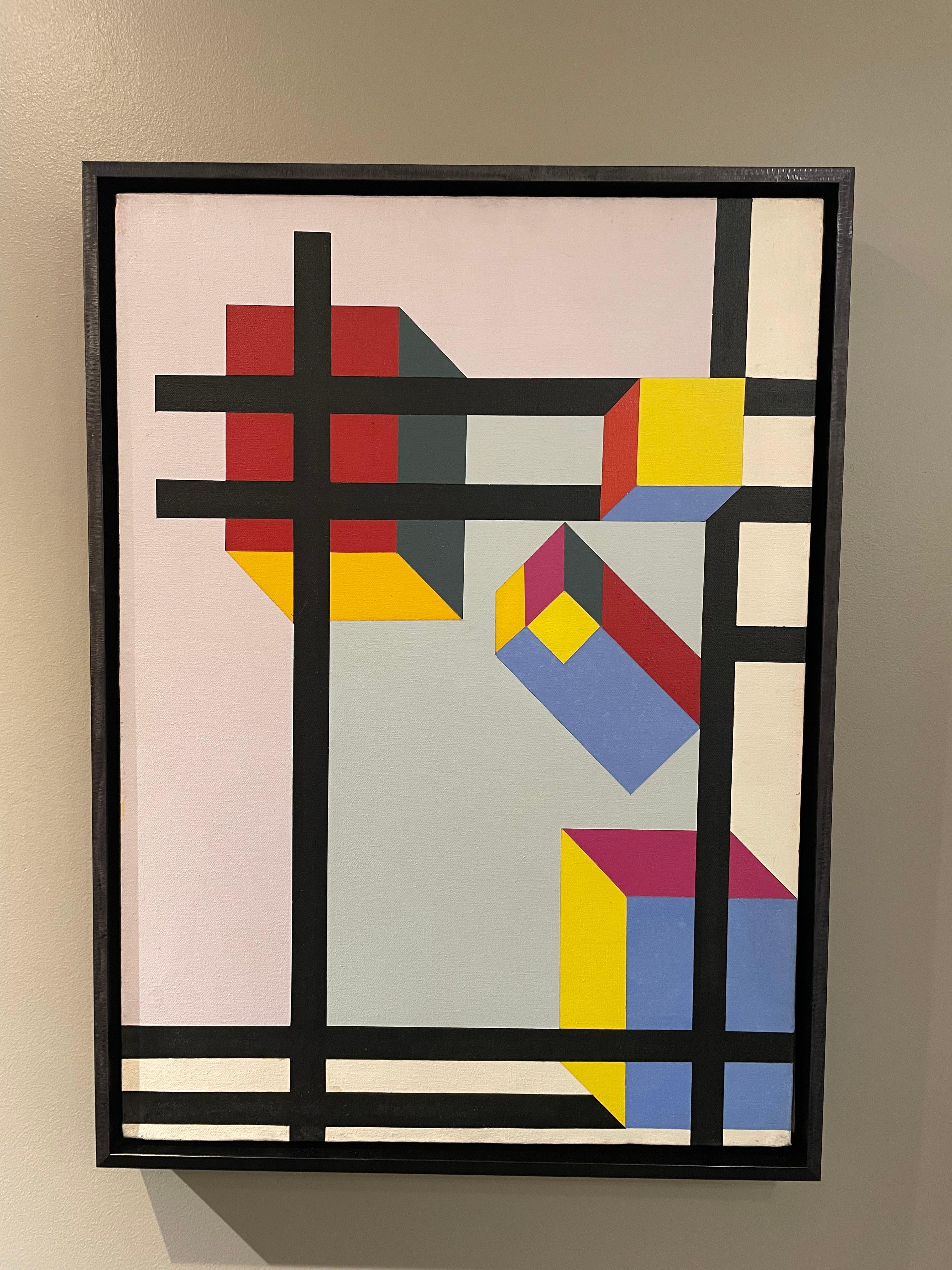 Composite #6, Abstract Geometric Shapes, Mid-20th Century For Sale 1