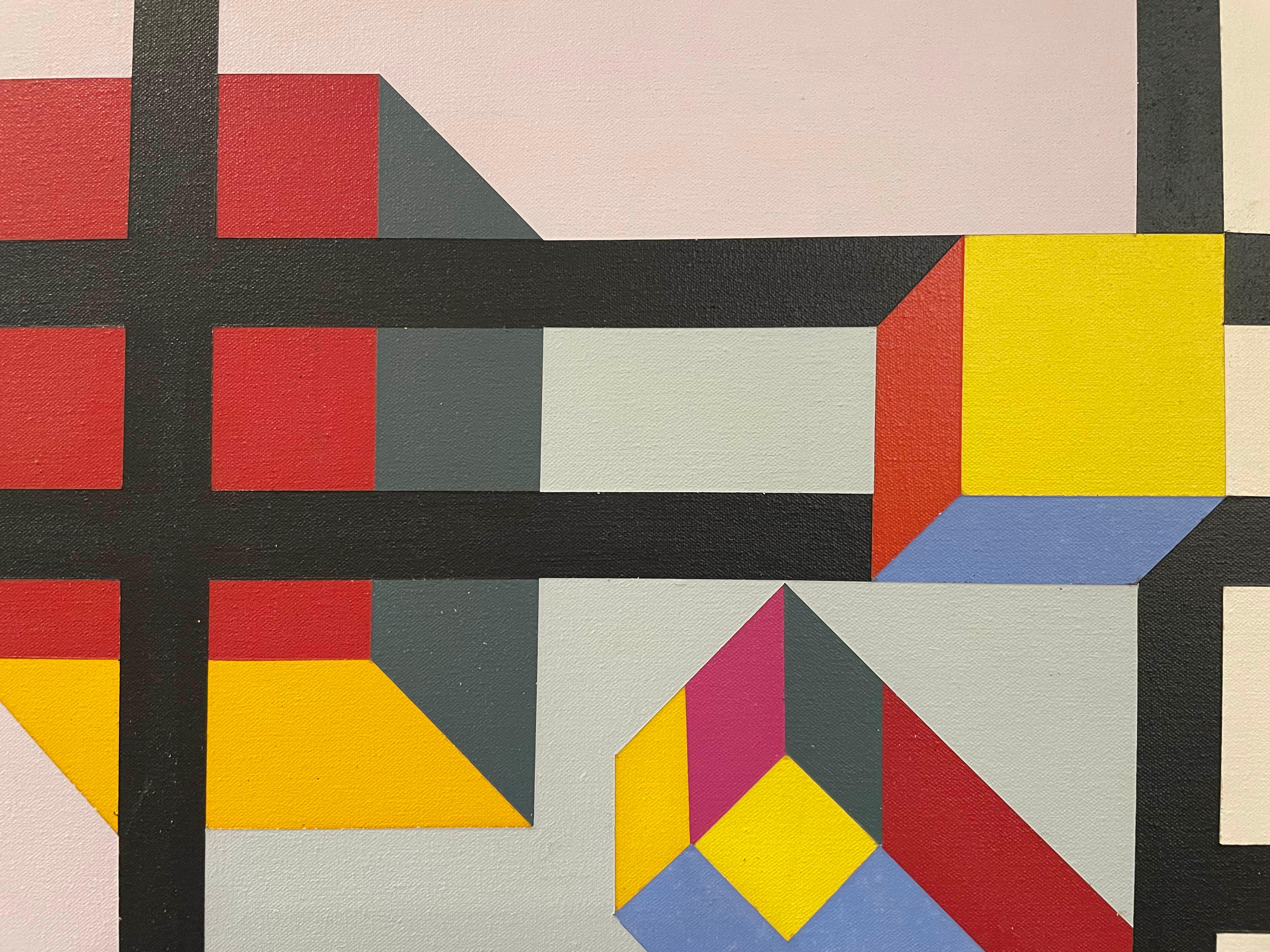 Composite #6, Abstract Geometric Shapes, Mid-20th Century For Sale 2