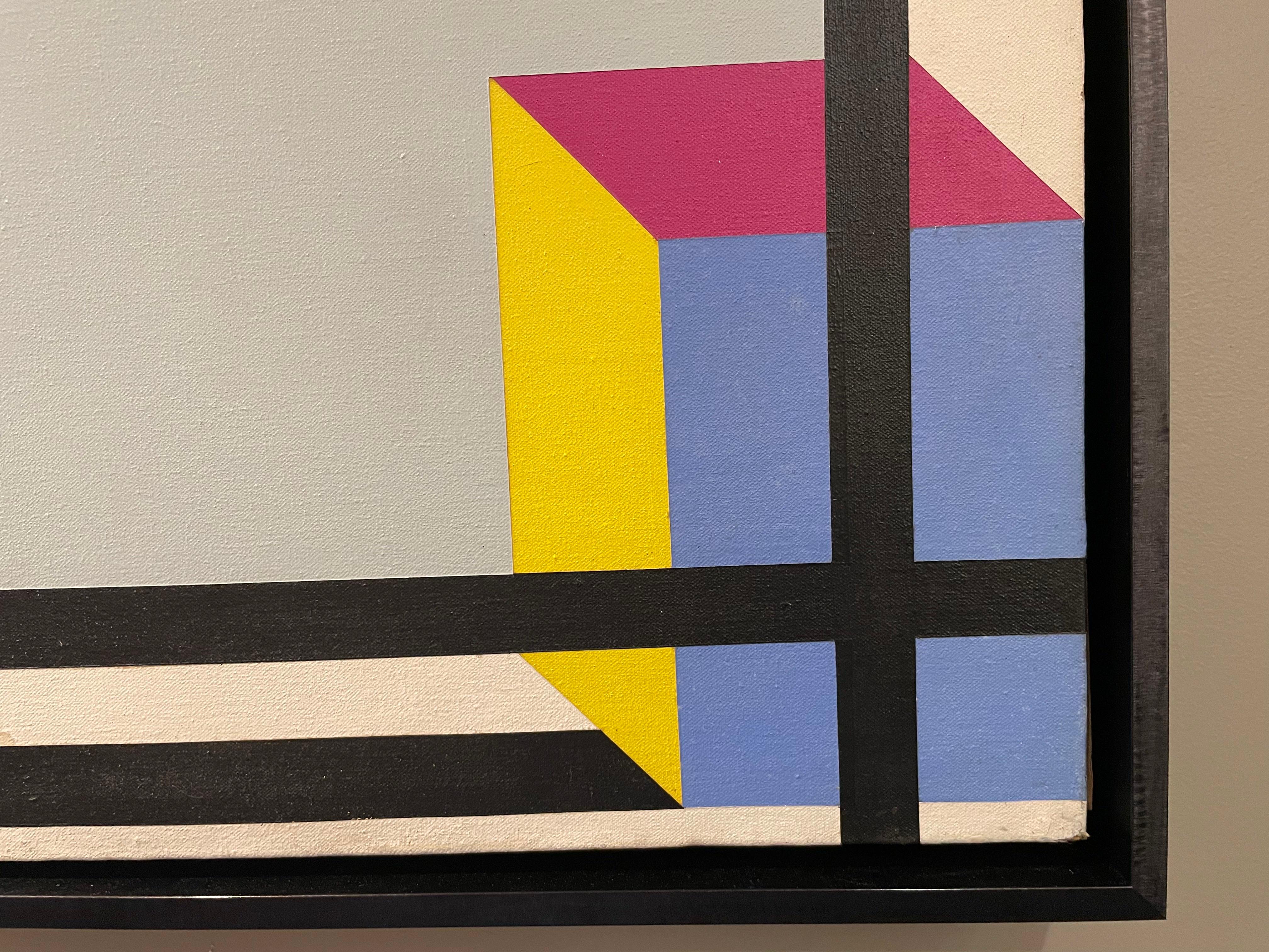 Composite #6, Abstract Geometric Shapes, Mid-20th Century For Sale 4