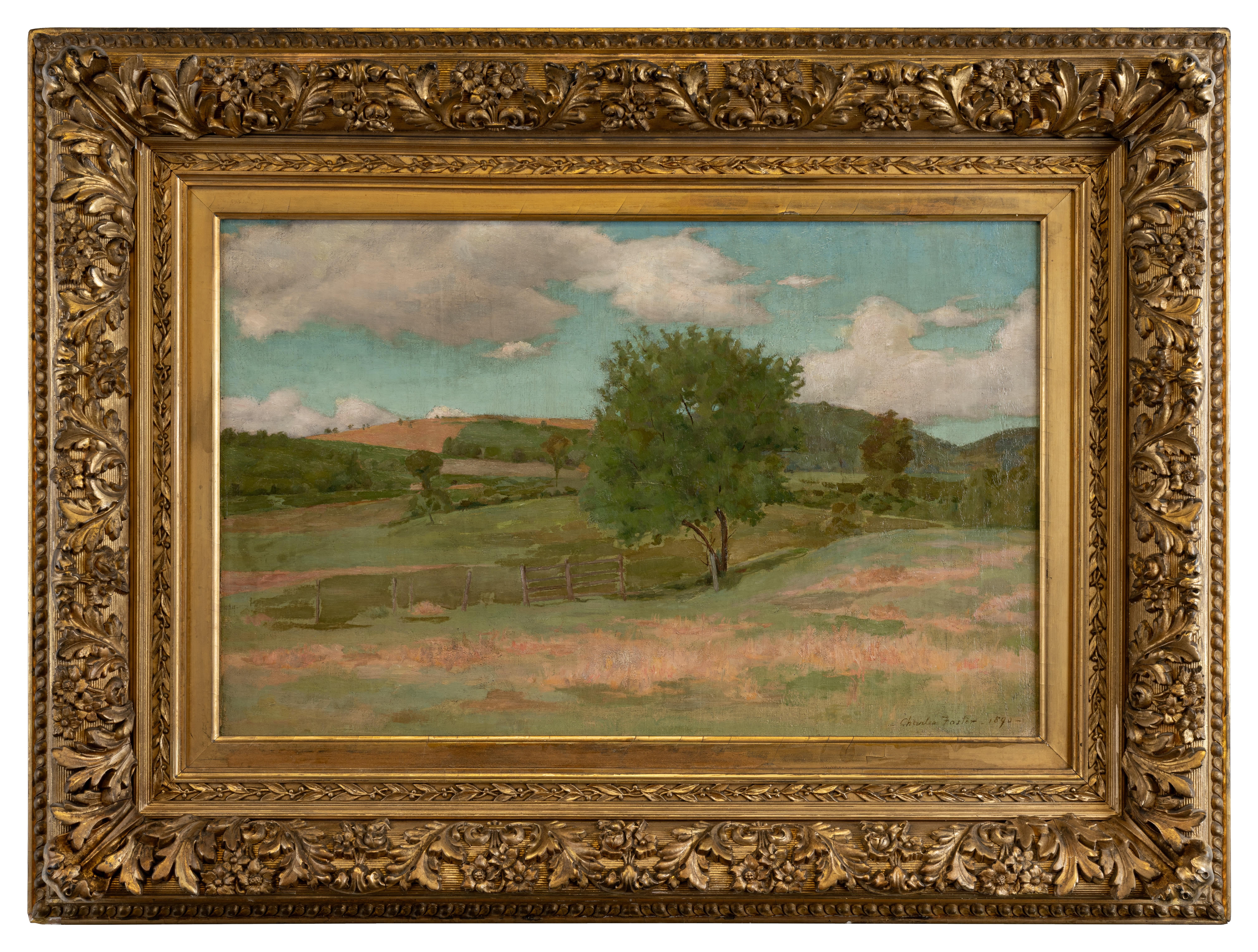 Charles Foster Landscape Painting - Williamstown Landscape