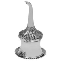 Charles Fox, George IV Period English Sterling Silver Wine Funnel, London, 1826