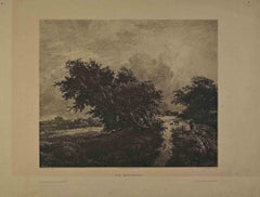 Le Buisson - Aguafuerte de C.F. Daubigny - Siglo XIX