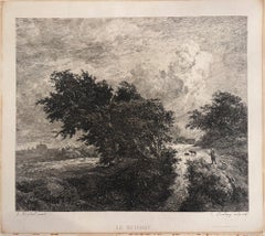 Charles François Daubigny - Le Buisson ; Chalcographie du Louvre, vol. IV, planche 109 Le Buisson ; Chalcographie du Louvre, vol. IV, planche 109