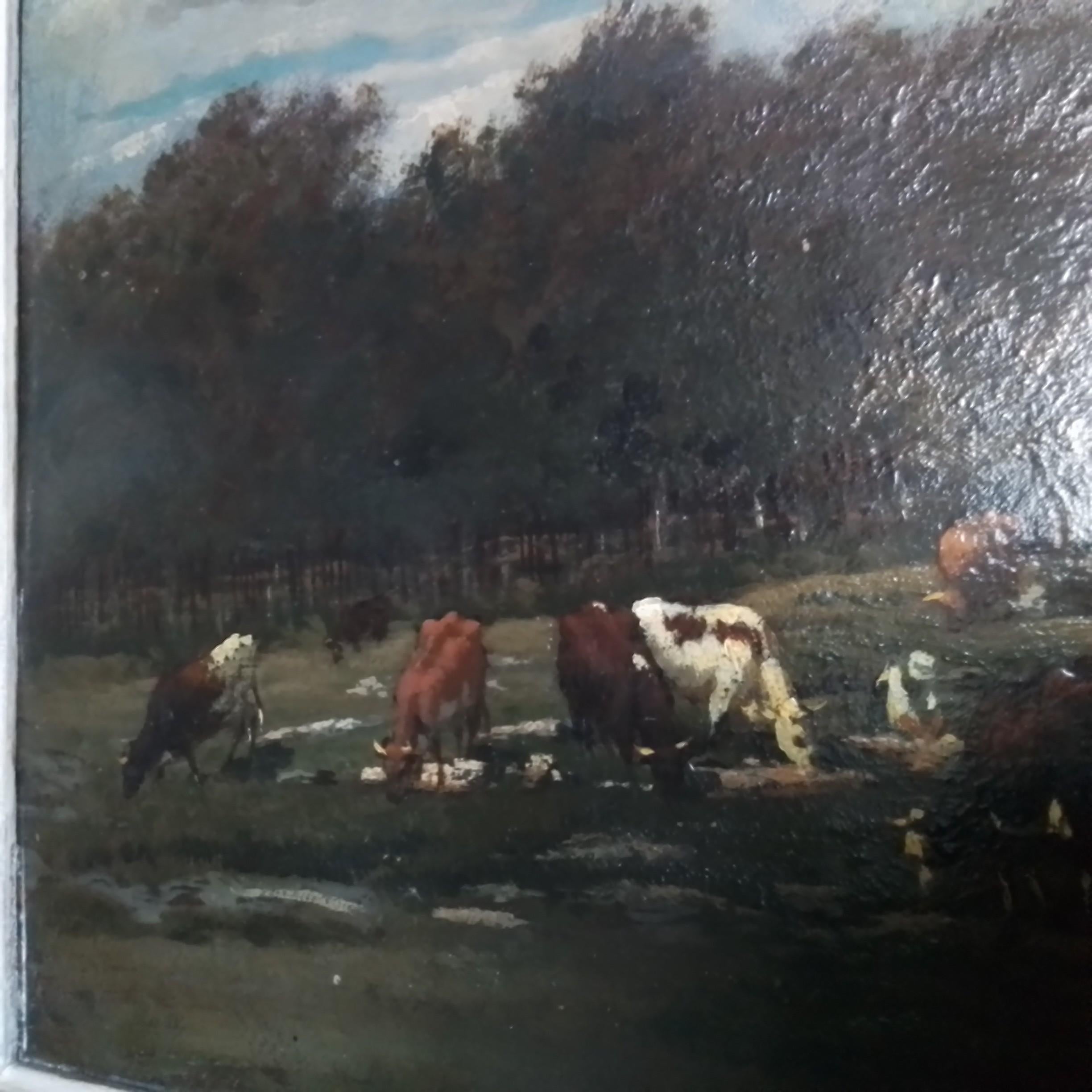 Les lavandières au milieu des vaches en vente 9