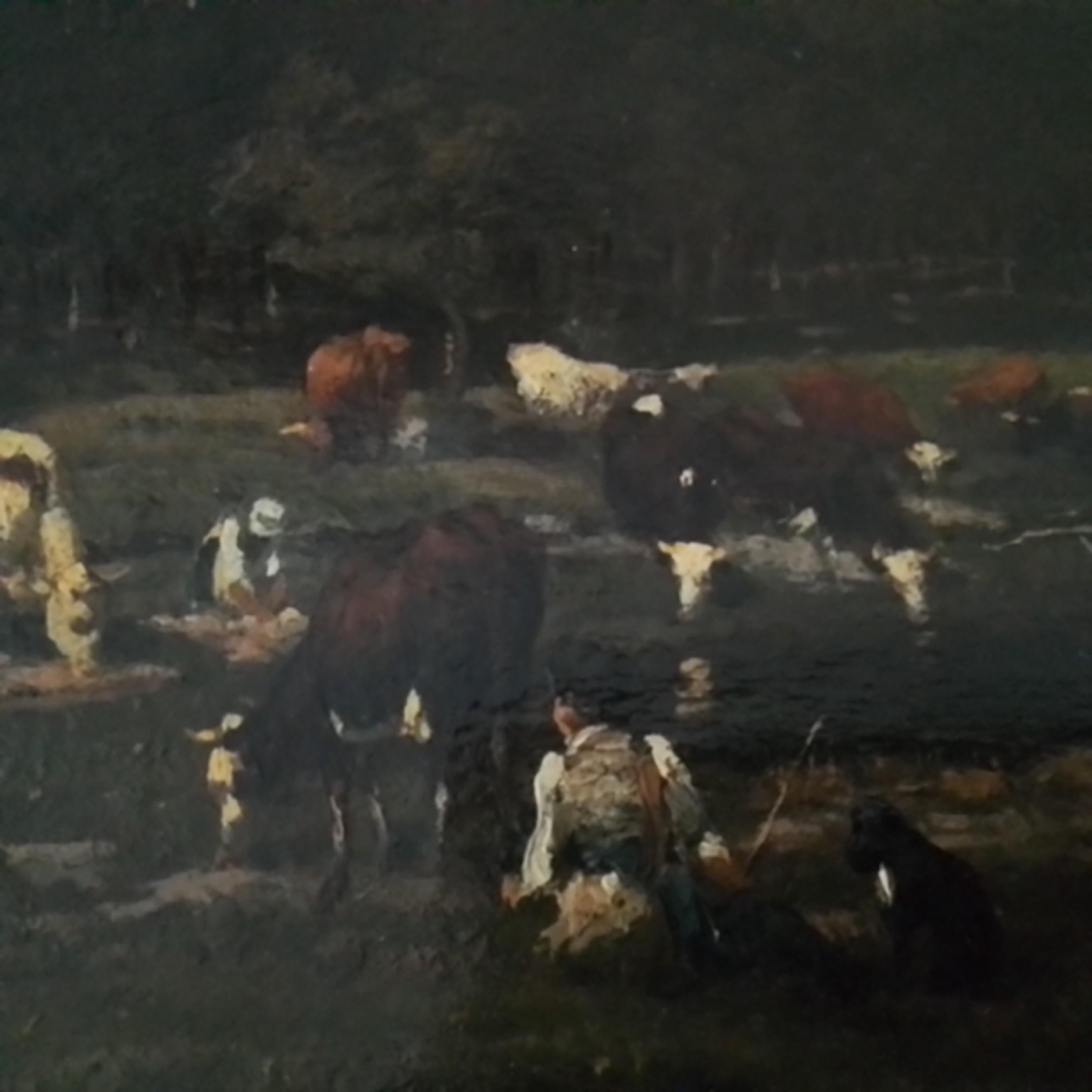 Les lavandières au milieu des vaches en vente 1