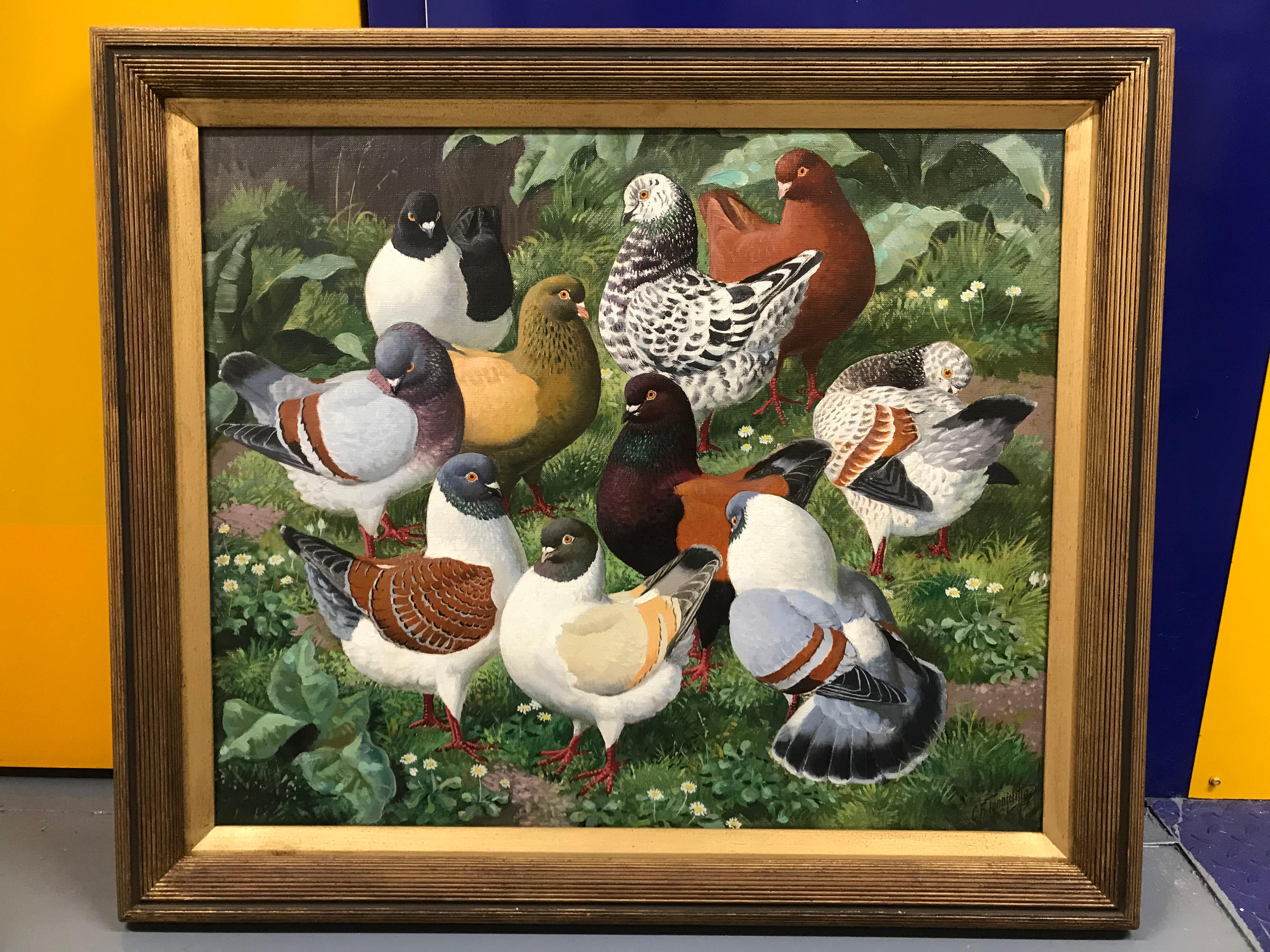 La sfilata di moda - Painting di Charles Frederick Tunnicliffe