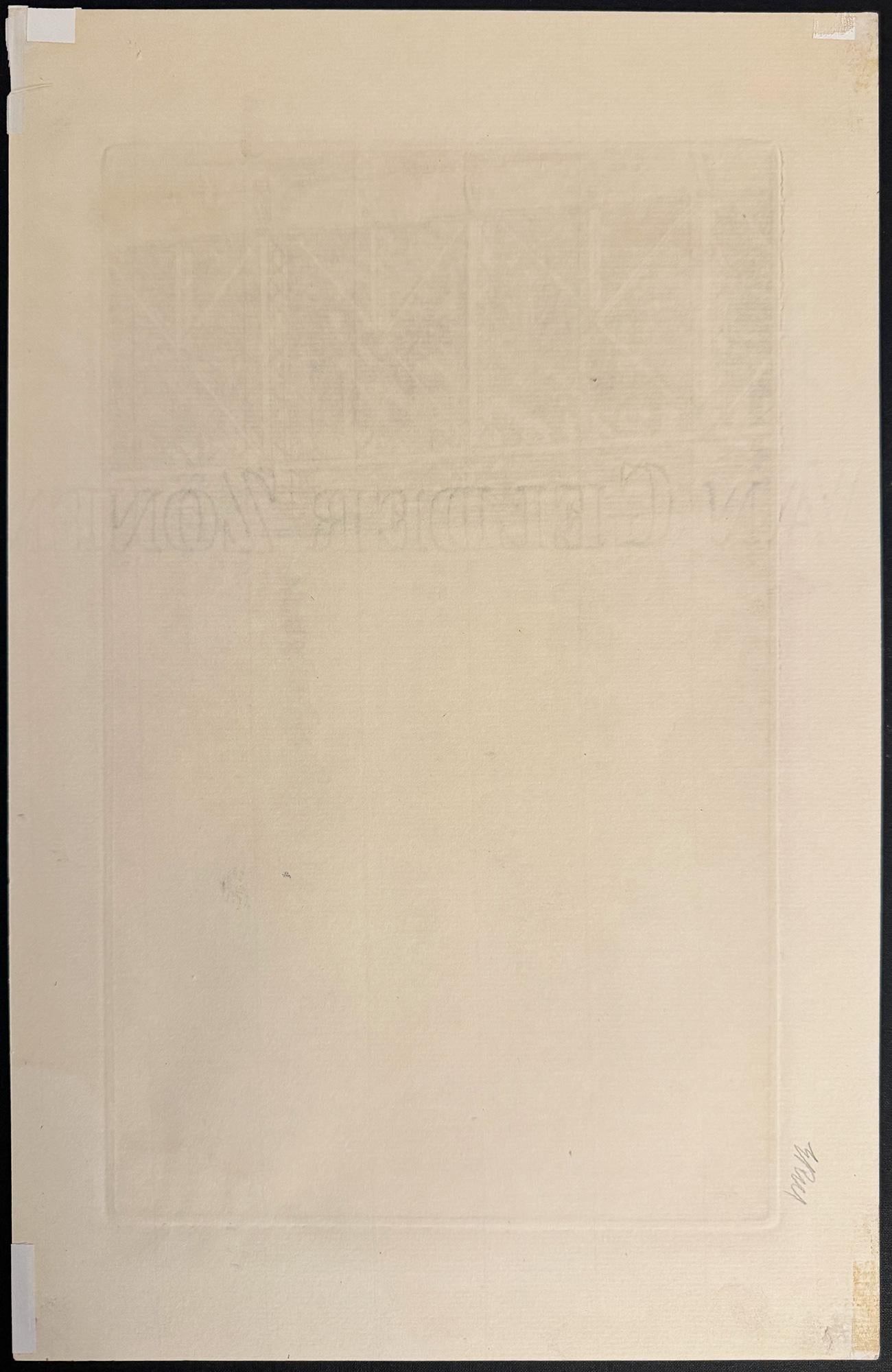 Calle de las Cerezas - Print moderno estadounidense de Charles Frederick William Mielatz