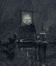 Night Rainy Night:: Madison Square NYC (quartier du Flatiron lors d'une nuit pluvieuse)