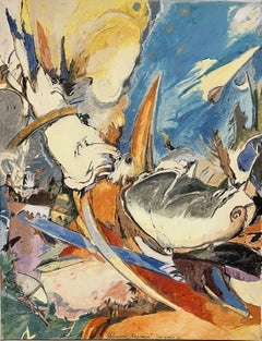 Vols aimés, Arapongas, olio su tela, 1984, 146 x 104 cm, firmato e datato