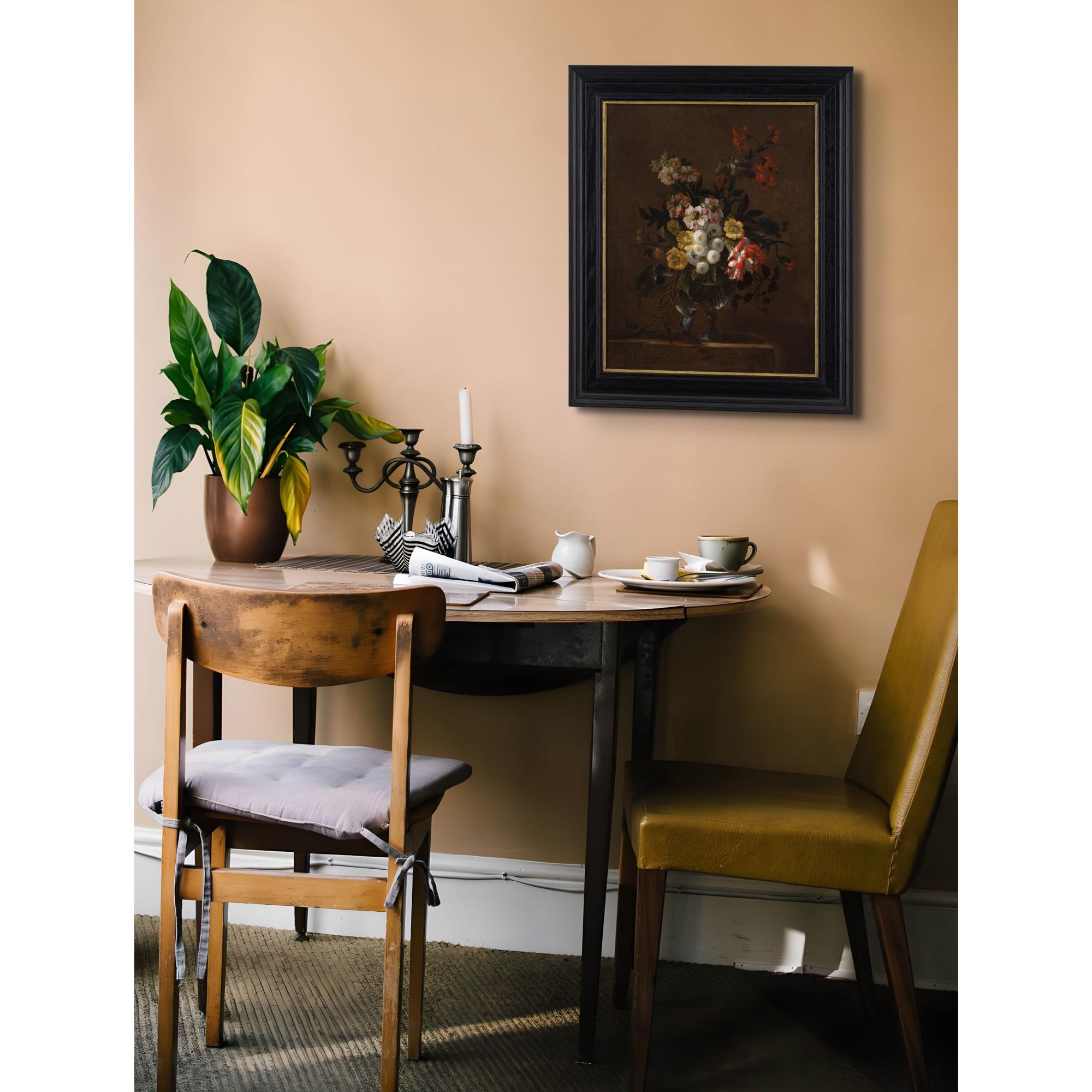 Charles-Gilles Dutillieu (Círculo), Bodegón con flores y jarrón de cristal en venta 3