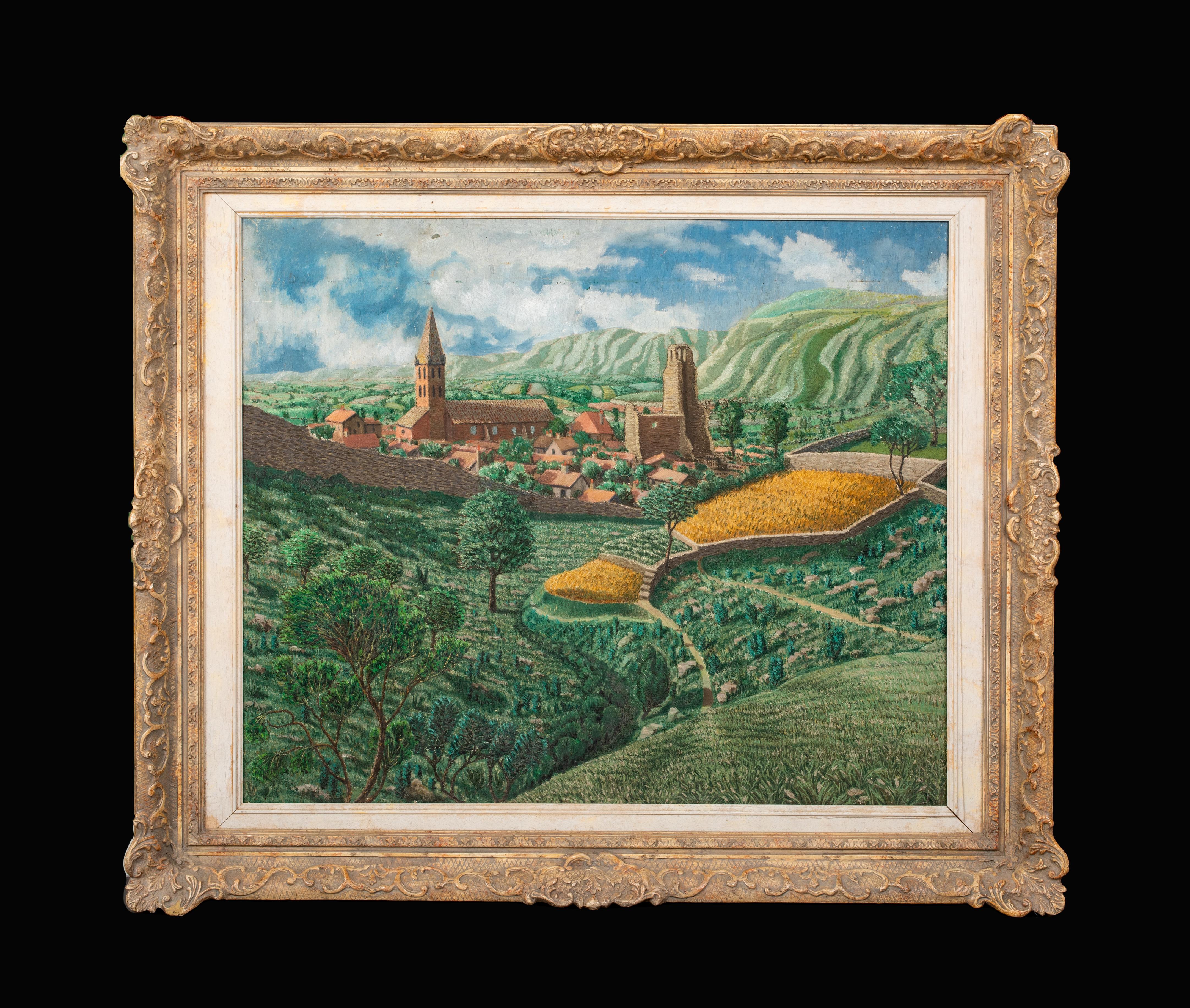 Vue d'une ville française, début du 20e siècle   Charles GINNER (1878-1952)   - Painting de Charles Ginner