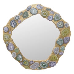 Charles Gold Leaf Wall Mirror