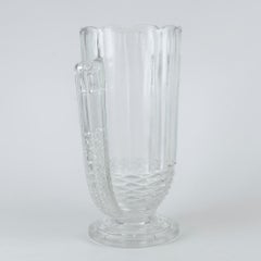 Charles Graffart & René Delvenne, Val Saint Lambert, Art deco vase "Romeo" 1935