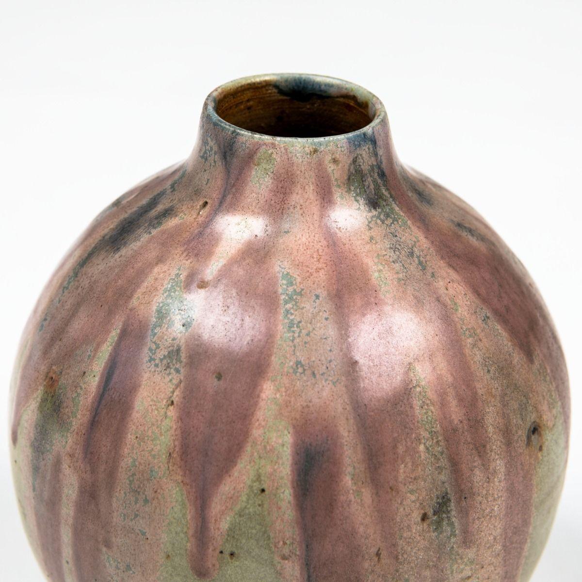 Moderne Vase français en grès signé Charles Greber en vente