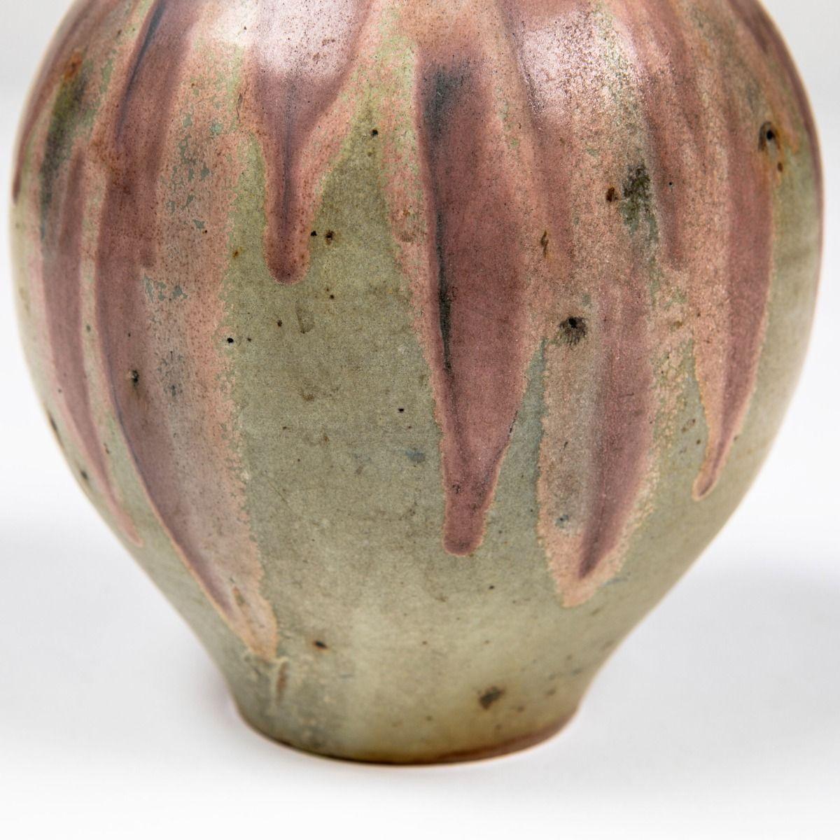 20ième siècle Vase français en grès signé Charles Greber en vente