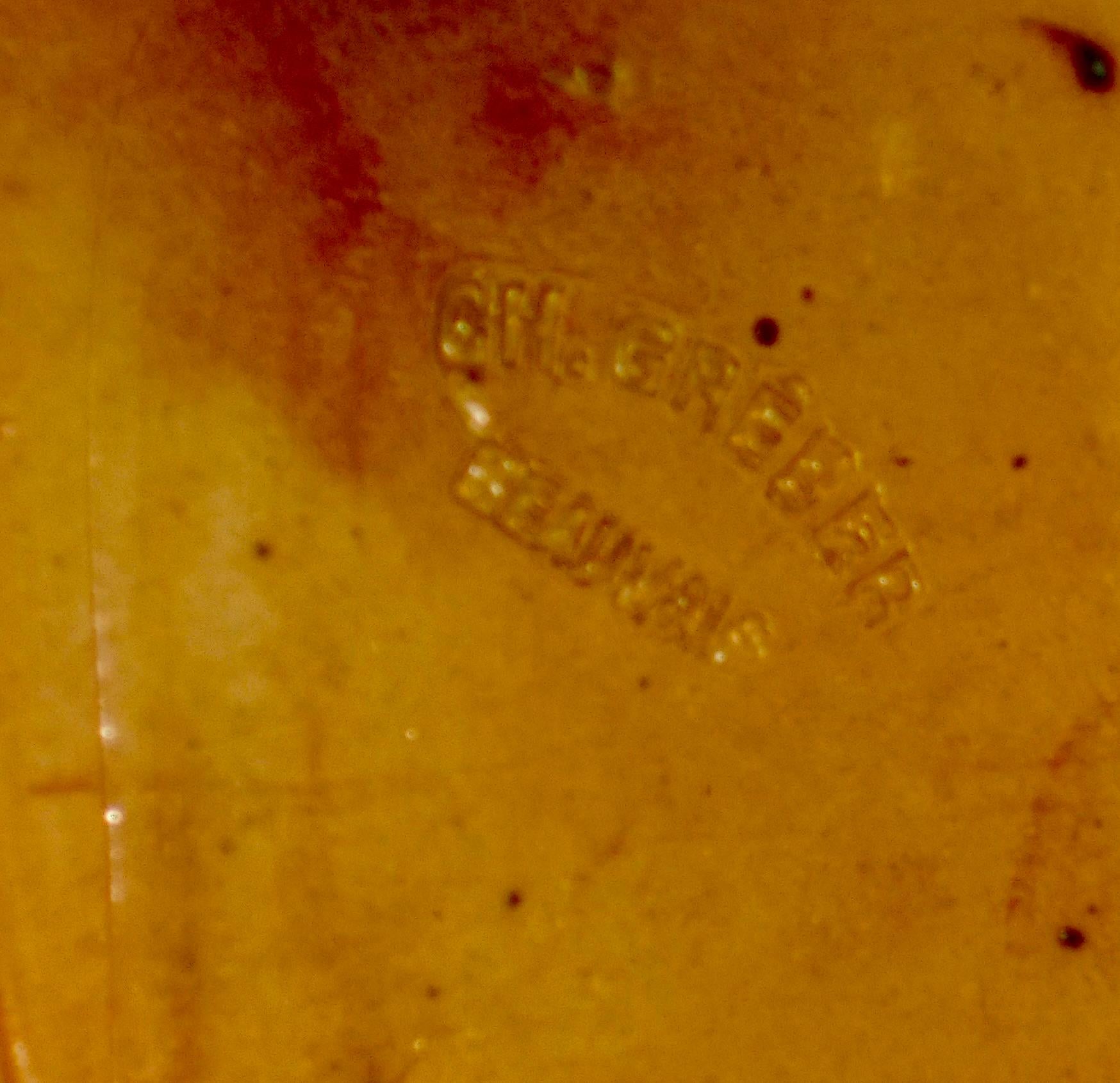 Charles Greber Stoneware Figural Vase For Sale 3