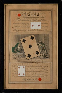 "Montaje (Juegos)" Charles Green Shaw, Collage de naipes, Juegos