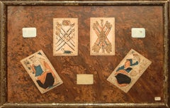 "Montage, Italian Minchiate Cards" Charles Green Shaw, Playing Cards Montage