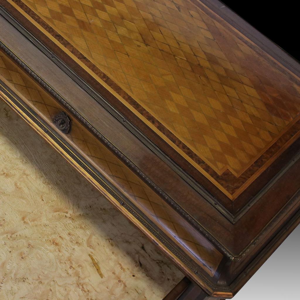 Table à pansements en bois de citronnier français du XIXe siècle de Charles-Guillaume Diehl en vente 8
